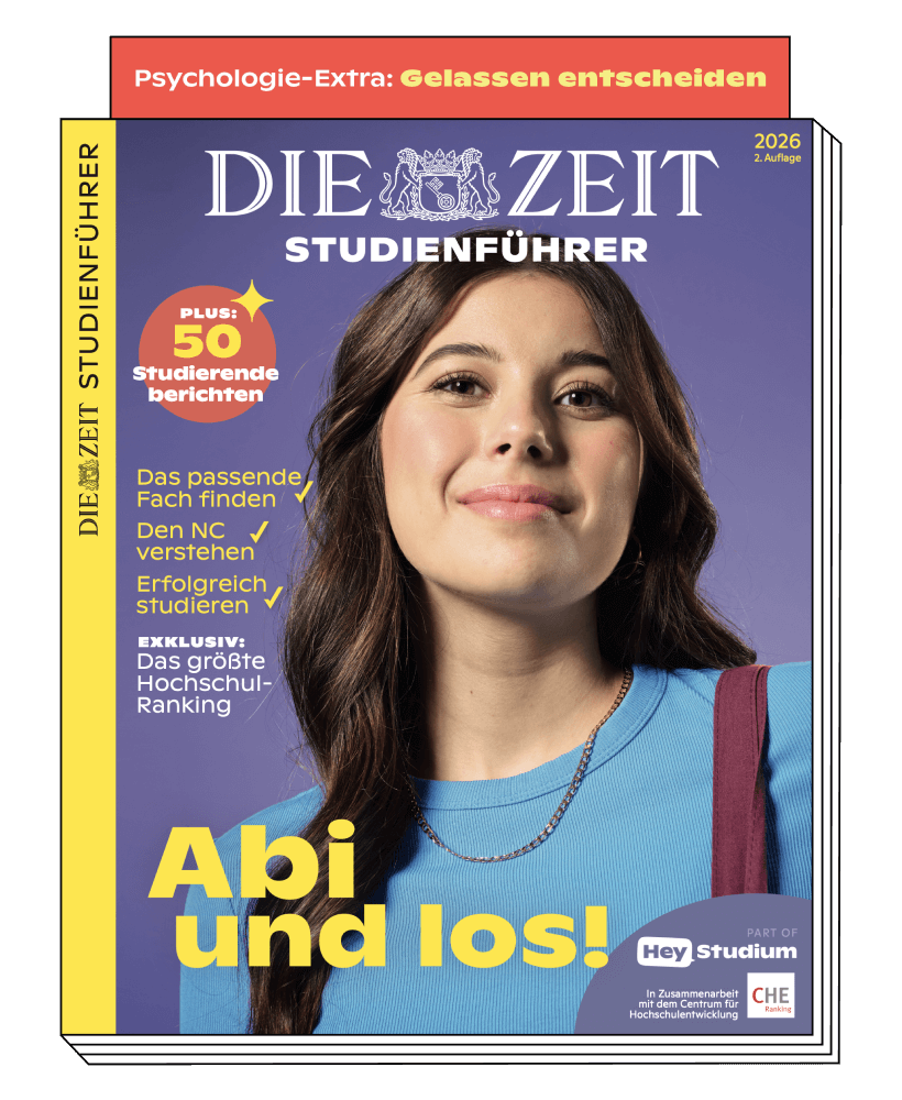Titelbild der aktuellen Studienführer-Ausgabe 